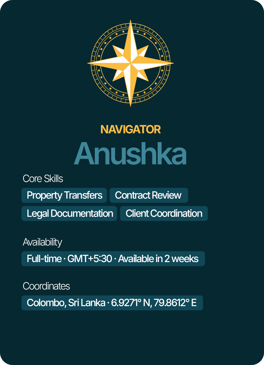 Atlas Team Member Details